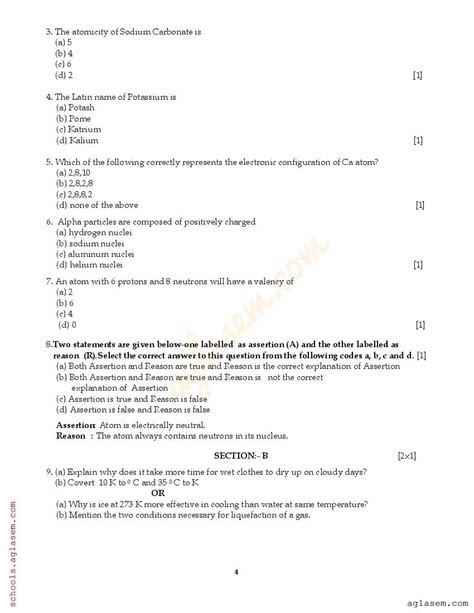 Image result for 9th Class Science Question Paper