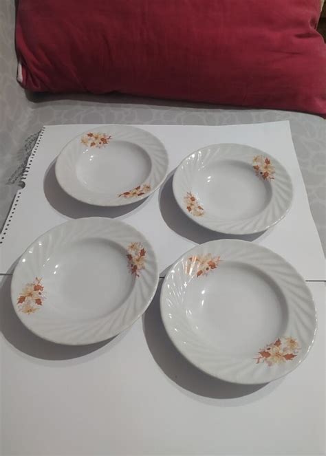 Sifir 4 Ki̇şi̇li̇k Kali̇n Kabartma Desenli̇ Porselen Yemek Corba Taki̇ ...
