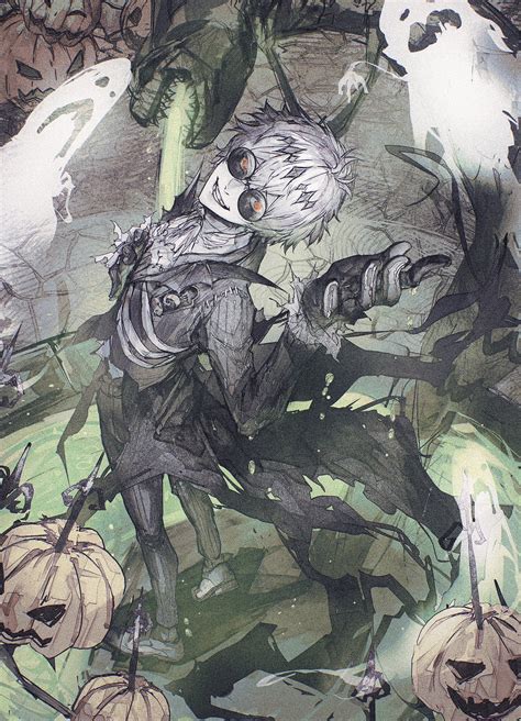 skully j. graves (twisted wonderland) drawn by ho9_999 | Danbooru