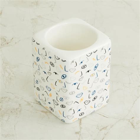 Buy Urban Chic Mesllisa Ceramic Toilet Brush Holder from Home Centre at ...