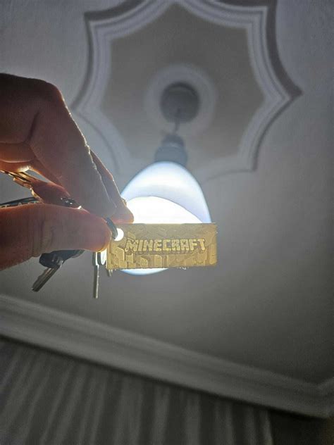 Image result for Minecraft 3D Keychain