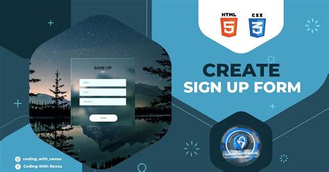 Image result for Sign Up Form Using HTML