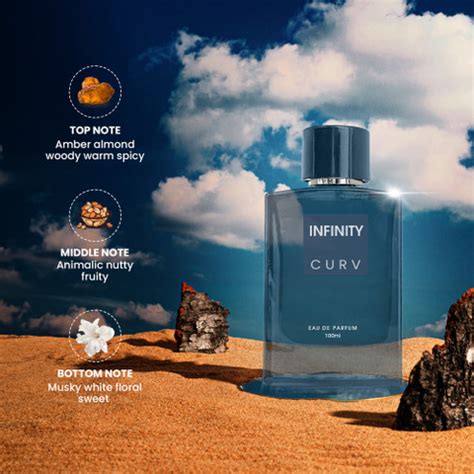 Buy INFINITY Curv 100ml & Curv 25ml Long Lasting Perfume Eau de Parfum ...