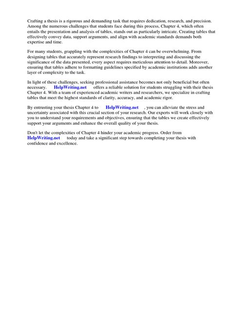 Image result for How to Format Table for Dissertation Chapter 4