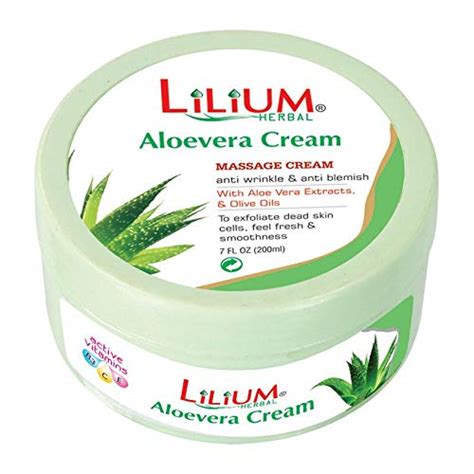 Lilium Aloe Vera Cream 200ml : Amazon.in: Health & Personal Care