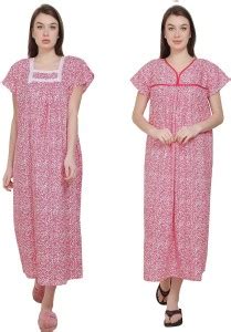 Tragopan Women Nighty - Buy Tragopan Women Nighty Online at Best Prices ...