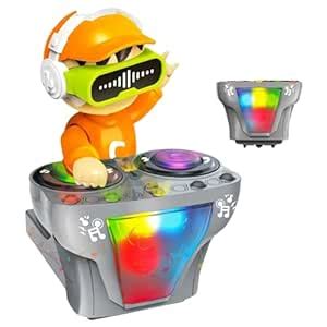 Buy TOYTOPIO Dancing DJ Toy for Kids | Musical Light-Up Robot with 360 ...