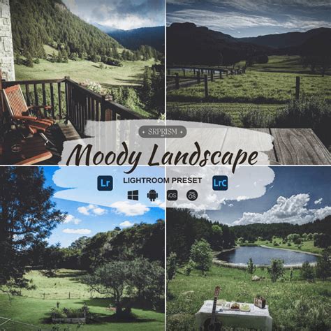 Moody Landscape | Preset Lightroom Viral | Mobile & Desktop | Aesthetic ...