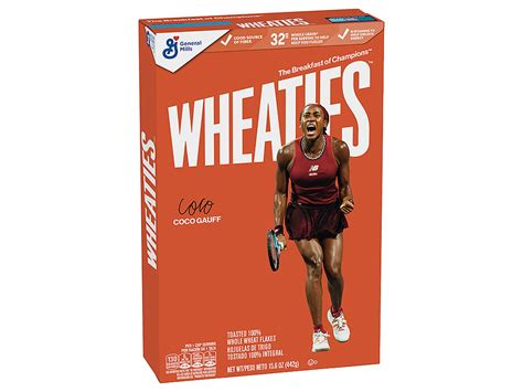 Wheaties™ Honors Tennis Champion Coco Gauff with her First Iconic ...
