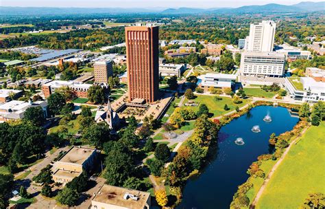 Aerial image of the University of Massachusetts Amherst campus | FWS.gov