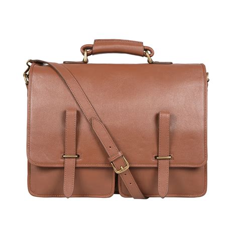 Buy Tan Parma Briefcase Online - Hidesign