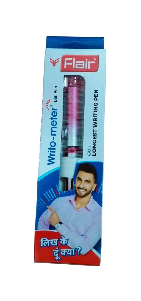Flair Writo-Meter Ball Pen – Black Ink Smooth Writing Pen – B3books