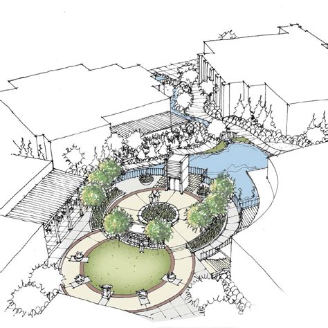 Landscape Design Drawing 的图像结果