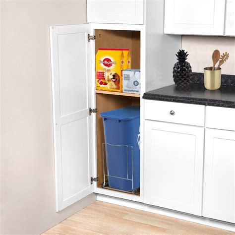 Richards Homewares, Pull Out Trash Can Under Cabinet, Heavy Duty ...
