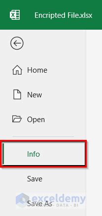 Image result for Decrypt an Excel File Steps in Picture