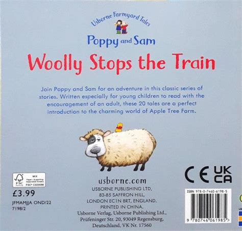 Usborne Farmyard Tales 20 Poppy and Sam Woolly Stops The Train – Books ...
