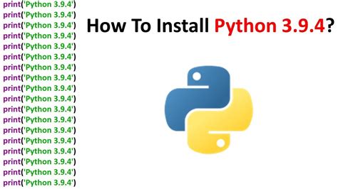 Install Python 3.9.4 的图像结果