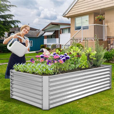 Galvanized Metal Raised Garden Beds WIDE U – Metal Garden Beds, Inc.