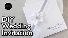 Wedding Invite Pictures by How To Make An Lace Invitation Diy Wedding Wedding Invite Pictures