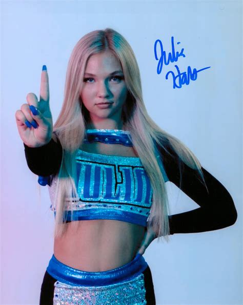 Julia Hart signed 8x10 Photo – Signed By Superstars