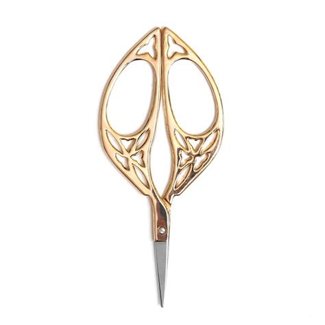 Premium Vintage Gold Embroidery Scissors | Stainless Steel Crafting ...