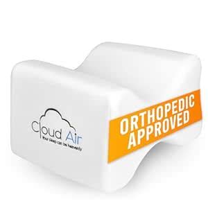 Vaunn Medical Memory Foam Knee Pillow and Leg Positioner Cushion for ...