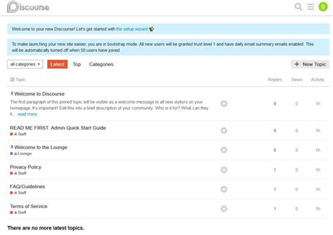 Image result for Discourse Forum Software