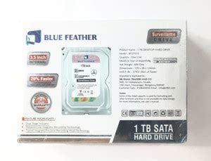 Blue Feather BFDT 1 TB Desktop, Surveillance Systems Silver SATA ...