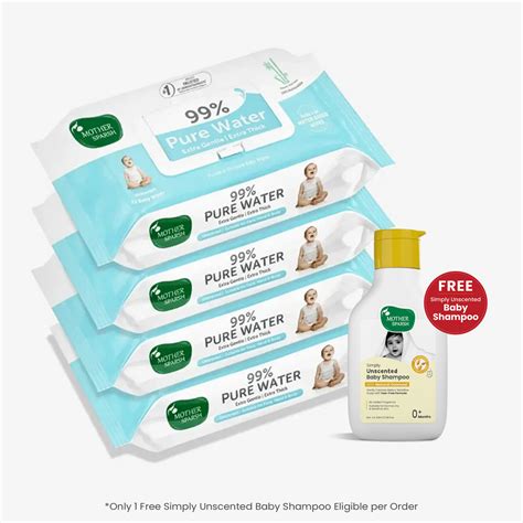 Buy Baby Wipes Online – India’s No.1 Water-Based Baby Wipes