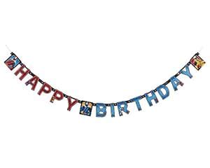 American Greetings Power Rangers Ninja Steel Birthday party Banner ...