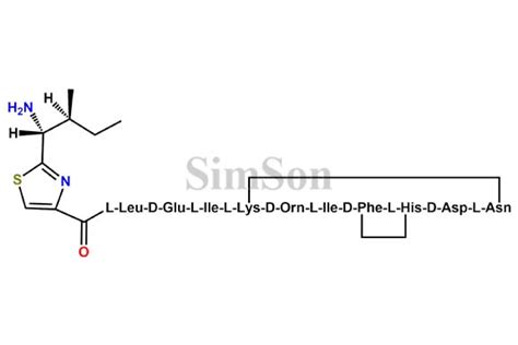 Bacitracin Zinc Impurity M | CAS No- NA | Simson Pharma Limited