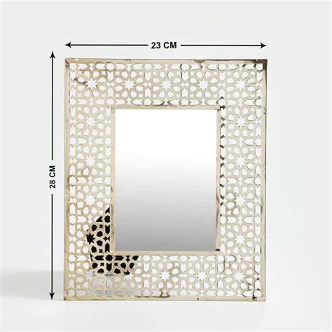 Buy Mystique Boris Gold Cut-Out Metal Photo Frame - 23x28cm from Home ...