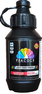 Peacock PREMIUM RICOH Toner Powder Bottle Single Use in ALL RICOH ...