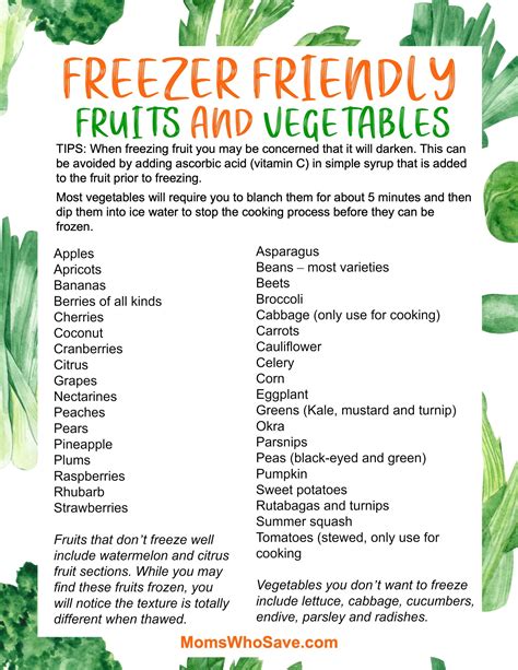 How Long To Freeze Vegetables