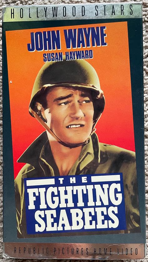 1944 the Fighting Seabees VHS John Wayne - Etsy