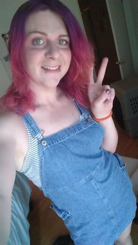 First time wearing overalls in about 20 years! I think they look better now though, lol | Scrolller