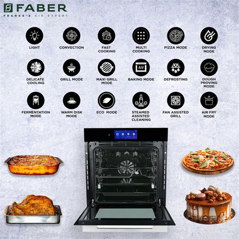 Faber Showroom Near me | Faber Appliances | Faber FBIO 83L 18F TFT BK ...