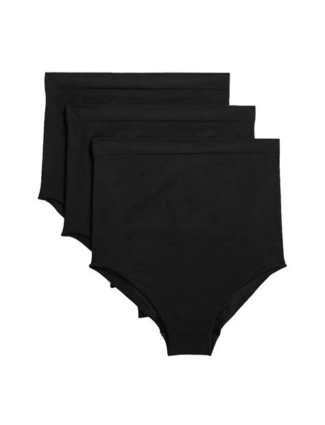 Buy 3pk Seamless Over Bump Maternity Briefs at Marks & Spencer