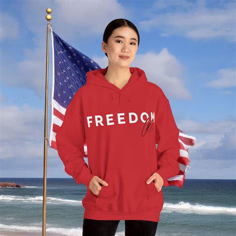 Charlie Kirk Freedom Signature Hoodie