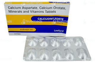 Calcijoint Forte Tablet 10 - Uses, Side Effects, Dosage, Price | Truemeds