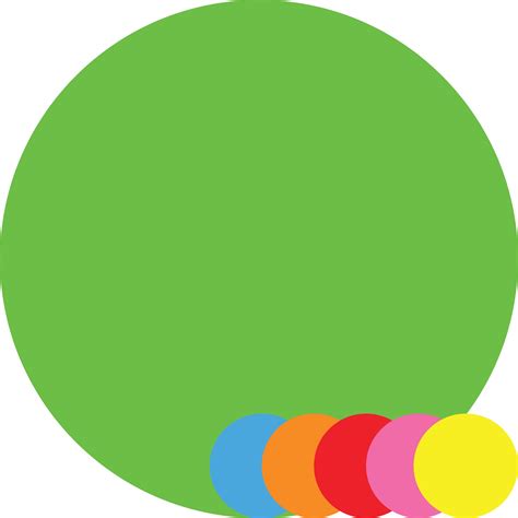 Clever Signs 30 Pcs 4 Vinyl Dots For Classroom Kindergarten ...