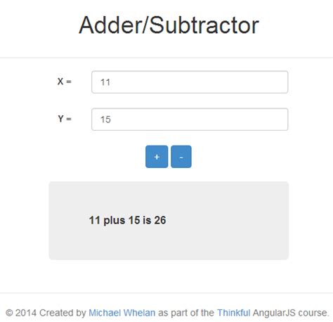 JavaScript Calculator 的图像结果