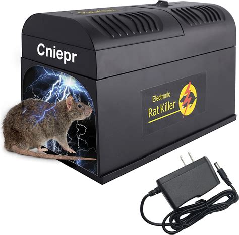 Buy Electronic Rat Trap 7000V Shock Kill Rodent Zapper with Powerful ...