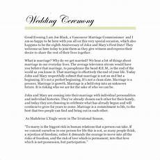 Outdoor Wedding Ceremony Script by 19 Wedding Ceremony Templates Free Sle Exle Outdoor Wedding Ceremony Script