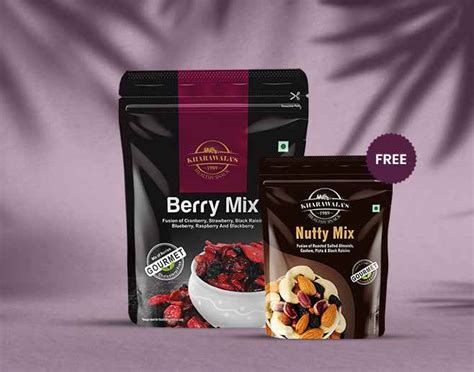 Berry Mix 200g + Free 50g Nutty Mix | Kharawala’s – Kharawala Products ...
