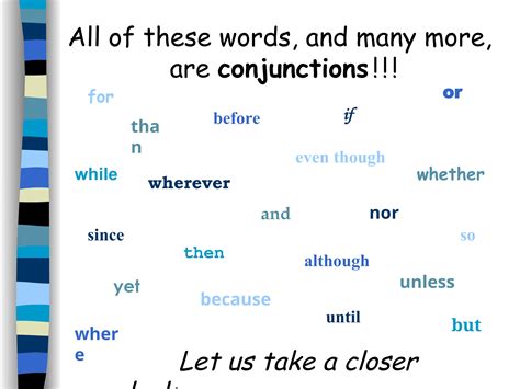 conjunctions in the sentences.presentation | PPT