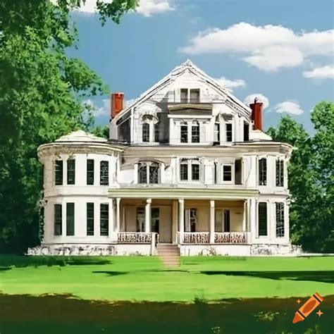 Queen Anne Farm House Plans