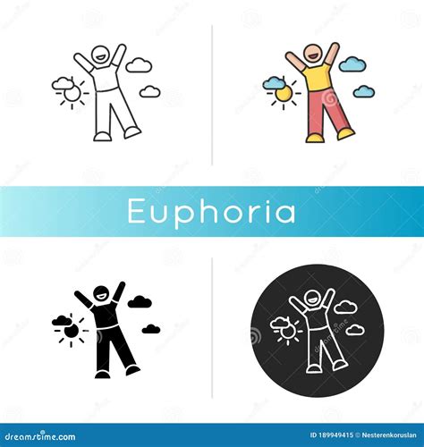 Happiness Euphoria Cartoon Vector | CartoonDealer.com #64004589