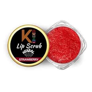 KINDED Lip Sugar Scrub Herbal Natural Essential Oils Exfoliating Balm ...