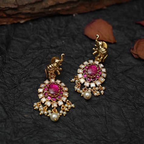 Madeeha Antique Designer Earrings